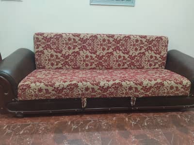 7ft Cum Bed Sofa for Sale – Excellent Condition
