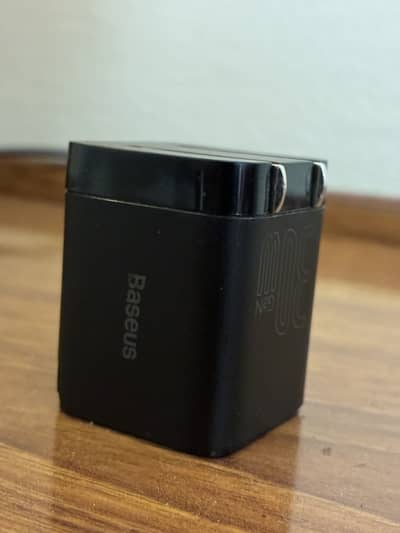 Original Baseus 30W GaN Fast Charger + Type-C to Lightning Cable