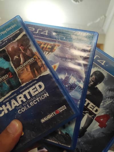 playstation 4 (3 games)