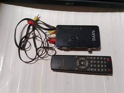 DANY TV Box | LCD TV Tuner | TV Device with Remote | Read Description