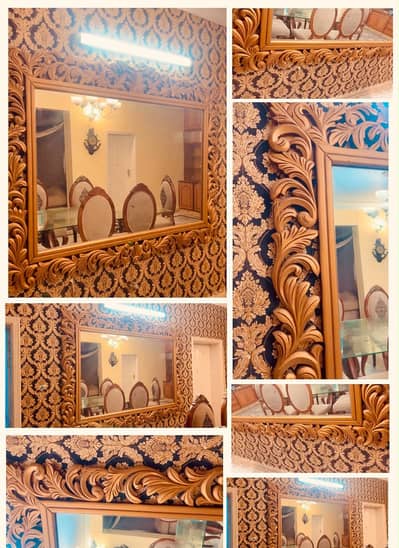 Dinning table and mirror