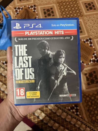 Last of Us 1 Remastered - Blu Ray Disc