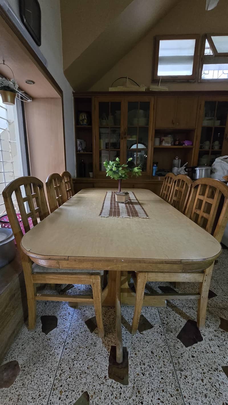 Oak Dining Table 2