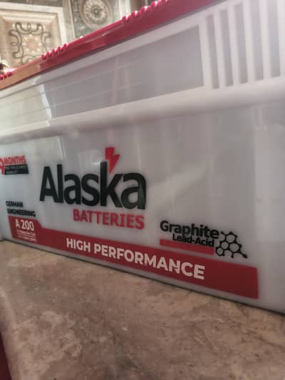 Alaska Graphite Lead-Acid Batter, 12V (21 Plates per cell)