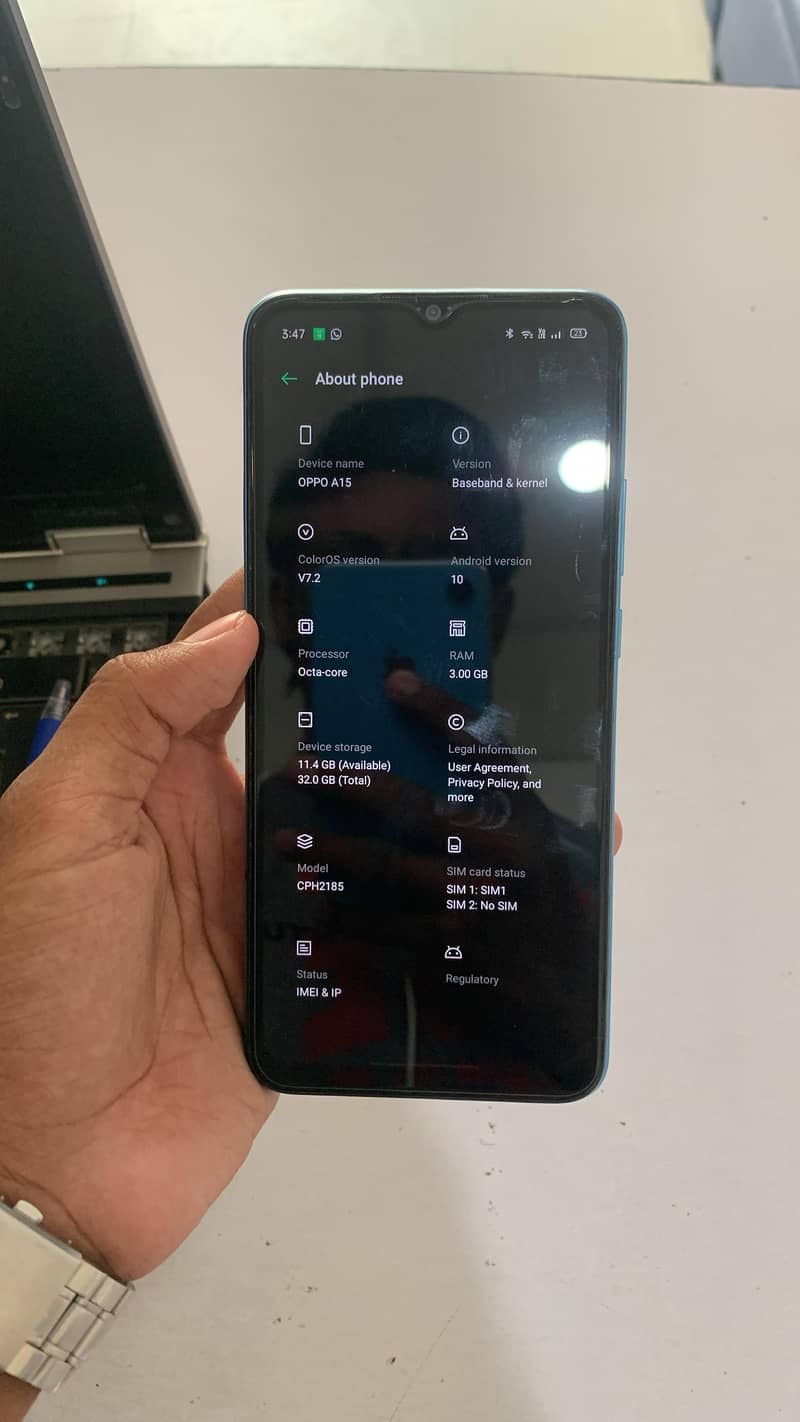 oppo a15 0