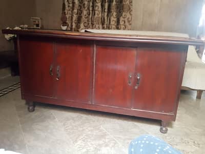 wooden iron stand & computer stand