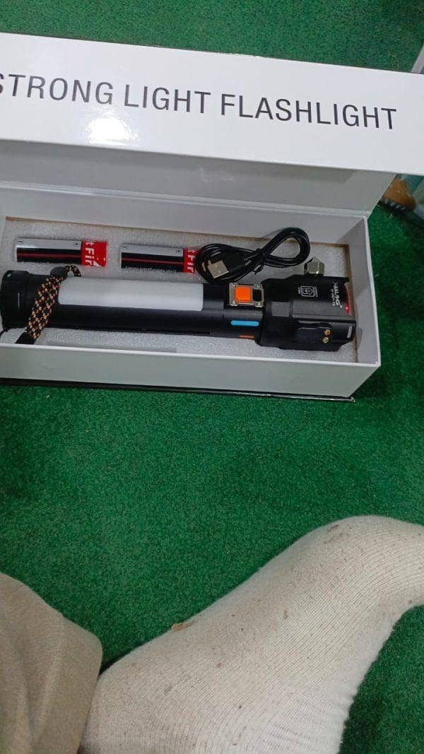 rechargeable LED torch 1