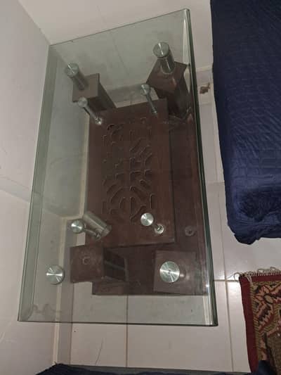 Drawing Glass Table