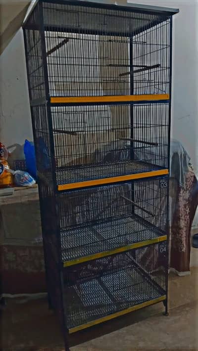 4 portions cage looking new shelter
