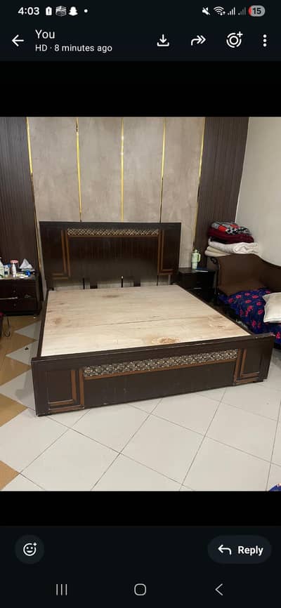 double bed