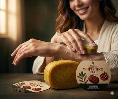 i! Experts hand made whitening soap 80g