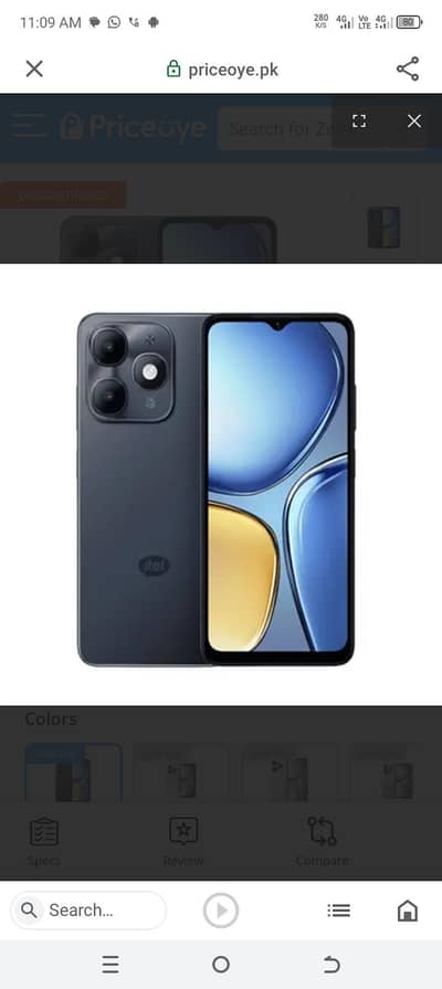 Itel a90 all ok full box in warranty