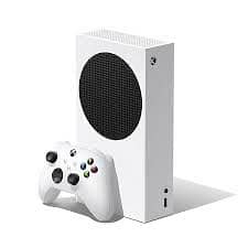 Xbox series S with 2 controllers and cooling fan