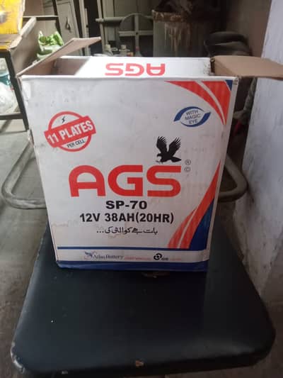 AGS CAR Battery single hand used in ALTO Car