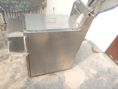 single gas deep fryer 10ltr