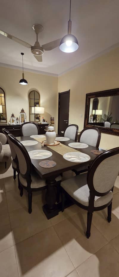 6 seater Dining Table Solid Wood Imported Polish for sale