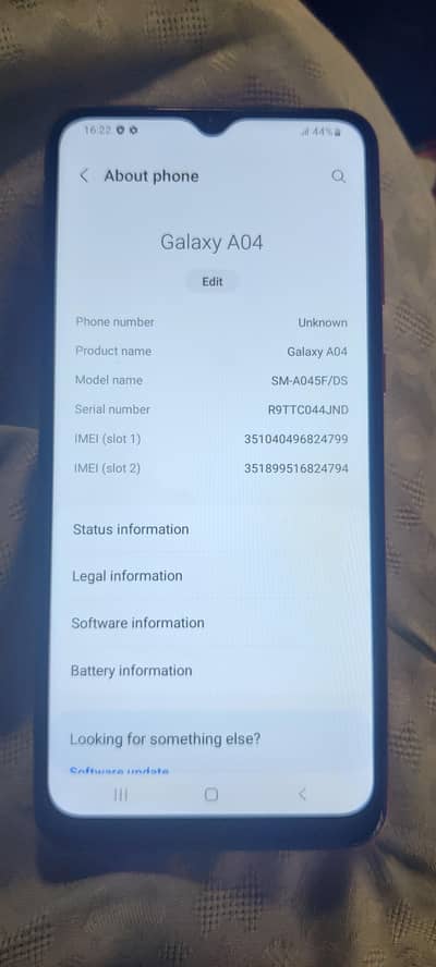 Samsung Mobile A04 3gb 32gb