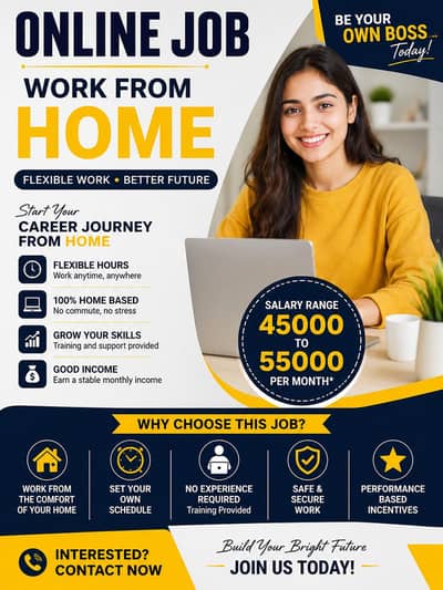 Online Work From Home Job – Flexible Home-Based Opportunity