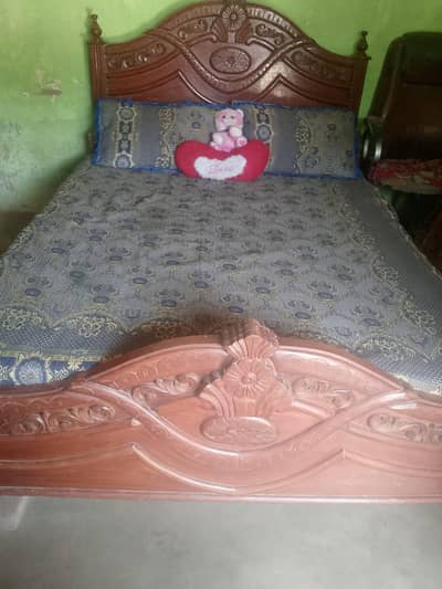bed almari and drassing
