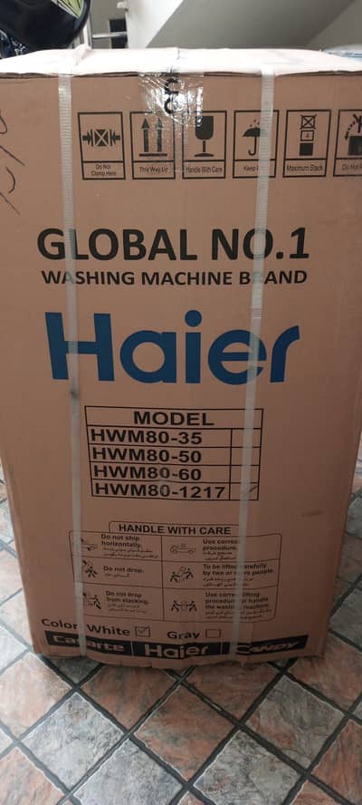 HAIER WADHING MACHINE