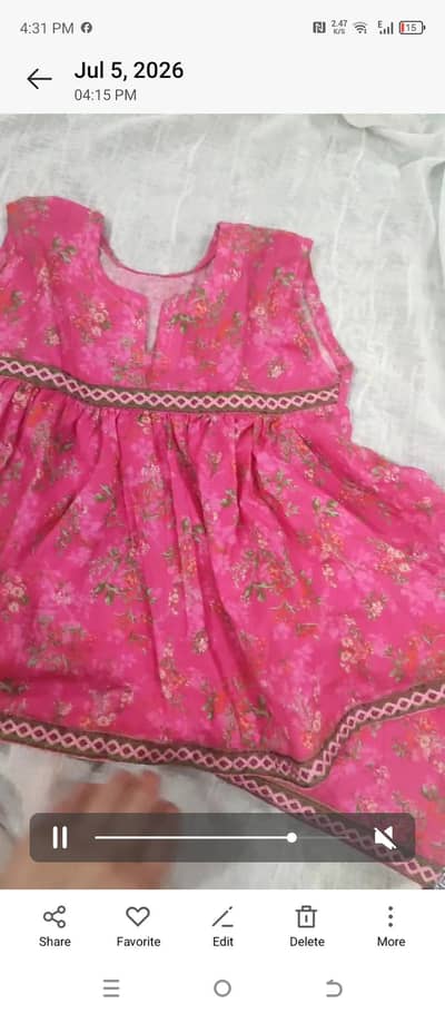 1 year dress for sale in reasonable price