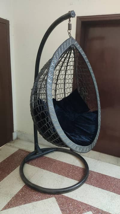 Beautiful Swing (Jhoola) with Stand & Cushions – Low Price