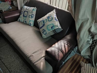 2 sofa sets for sale - 2 seater Each | Dark brown | used