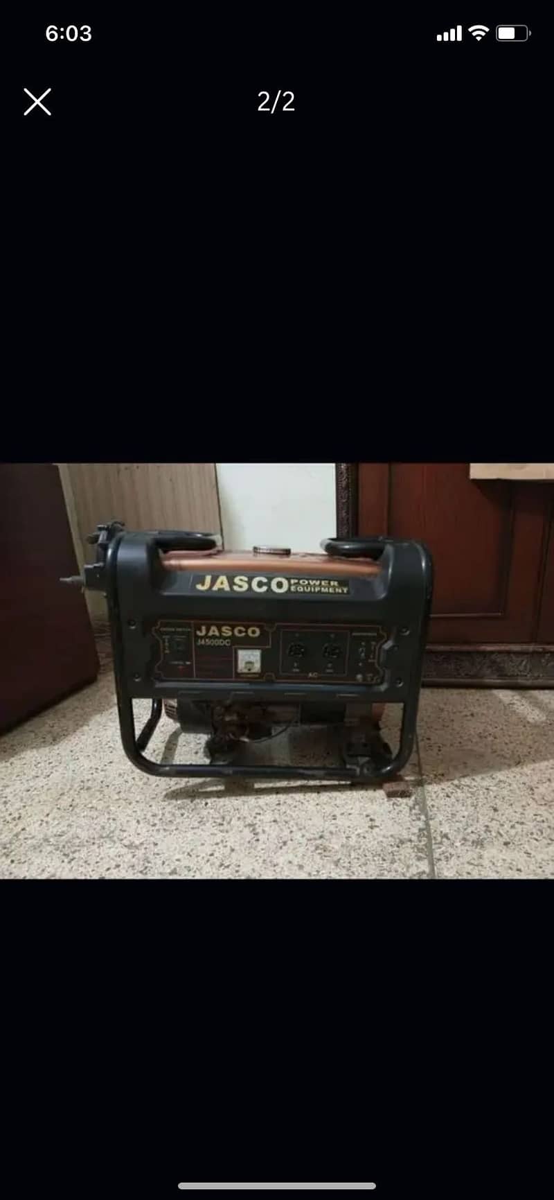 Jasco generator 3.5 0