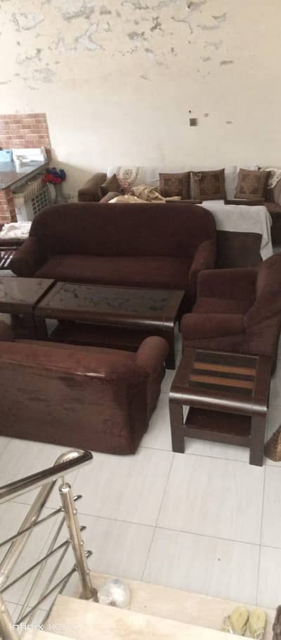 Sheesham Wood Sofa, aTables