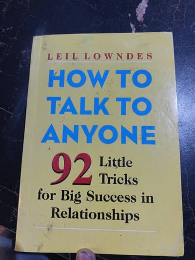 How to Talk to Anyone by Leil Lowndes | Original | Excellent Condition