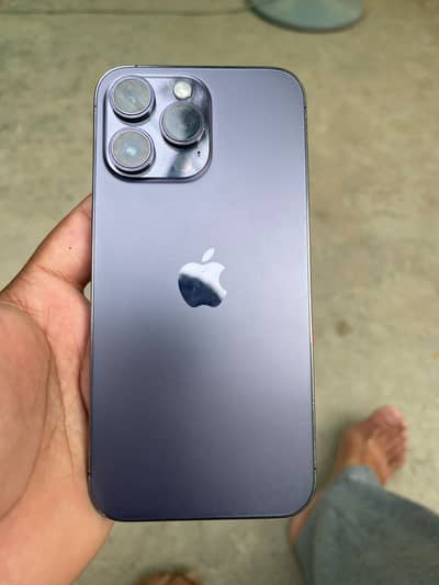 Iphone 14 pro max deep purple 256gb