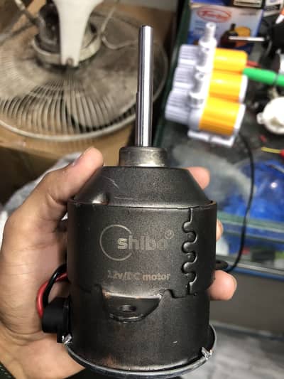 New 12v moter for cooler and fans