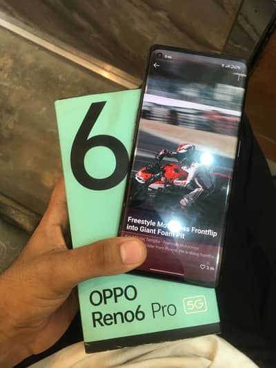 OPPO Reno6 Pro. with box and charger. Condition 9.5/10.12 /256 GB.