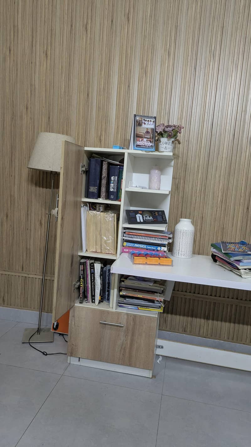 Study Table pair with Storage – Excellent Condition 1
