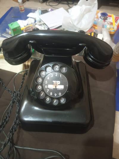 Antique Seimens Germany Dailing Telephone