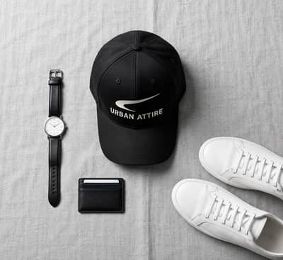 Urban Attire Premium Black Cap