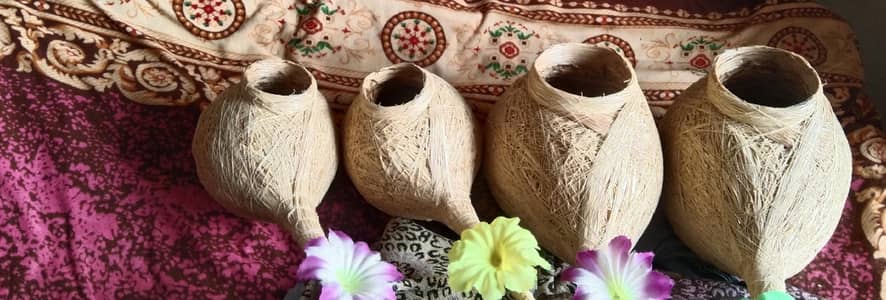 Set of 4 Handmade Decorative Nests - Home Decor
