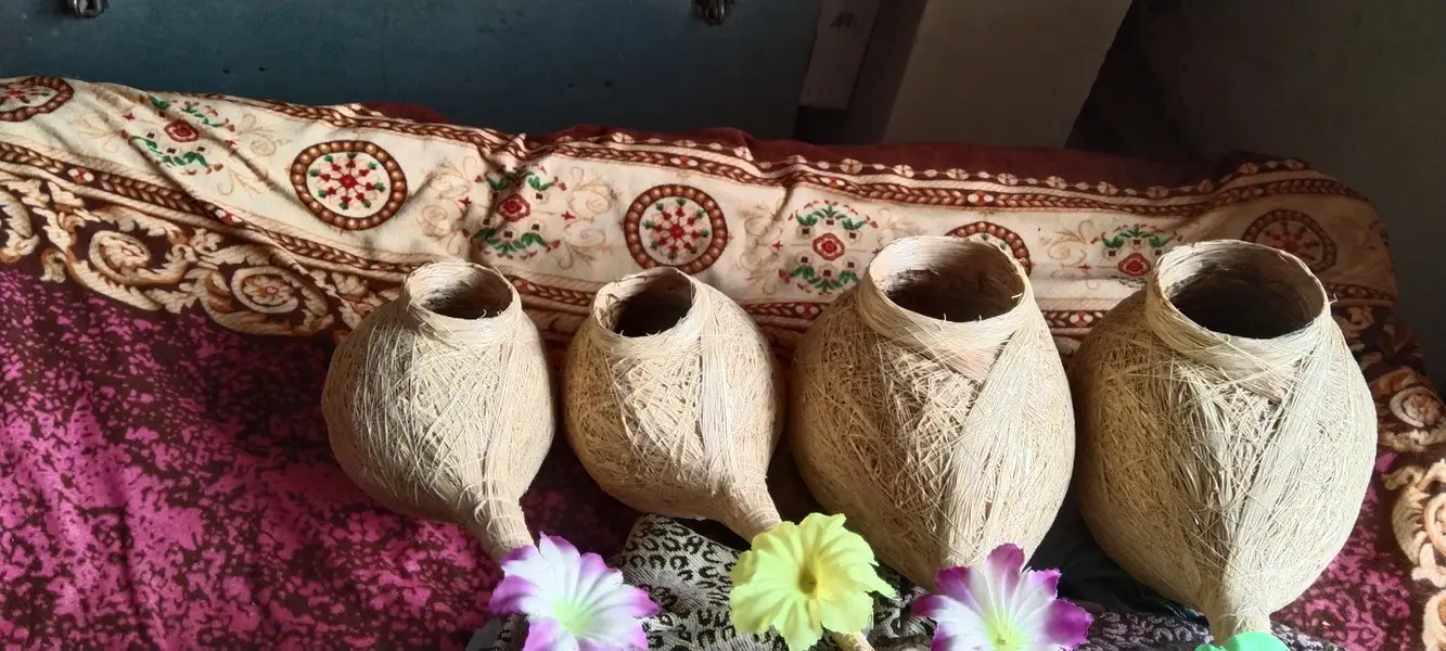 Set of 4 Handmade Decorative Nests - Home Decor — photo 6