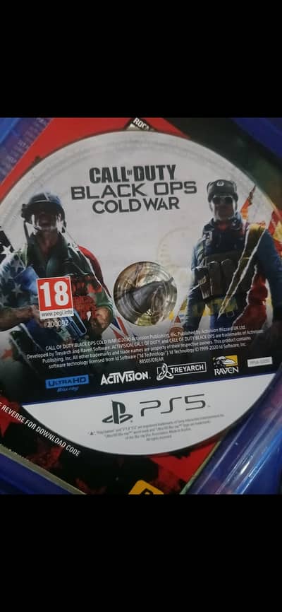 CALL OF DUTY Black ops Cold war ps5 game