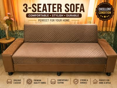 3 - SEATER SOFA + BED
