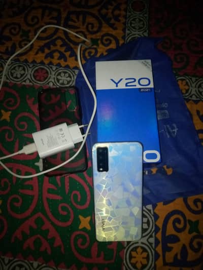 Vivo Y20 1 Hand Used Complete Saman