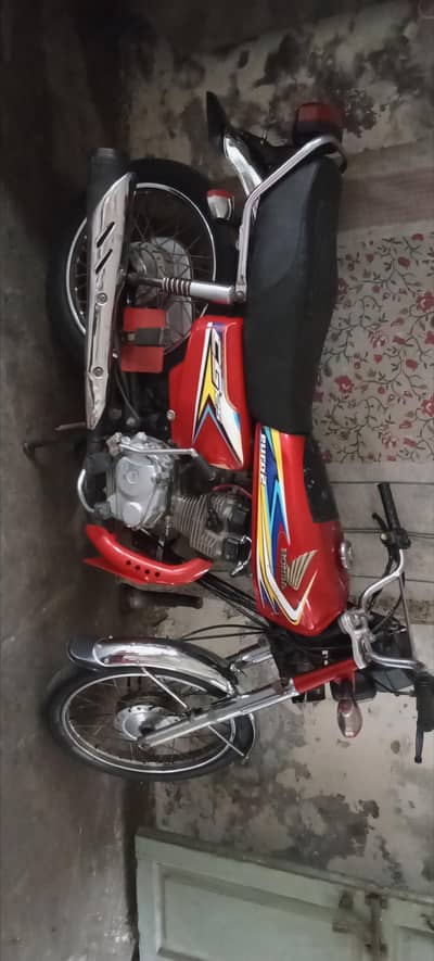 O322*170*4565*/FULLY LUSH HONDA CG 125 MODEL 2O19 ARJENT SEAL