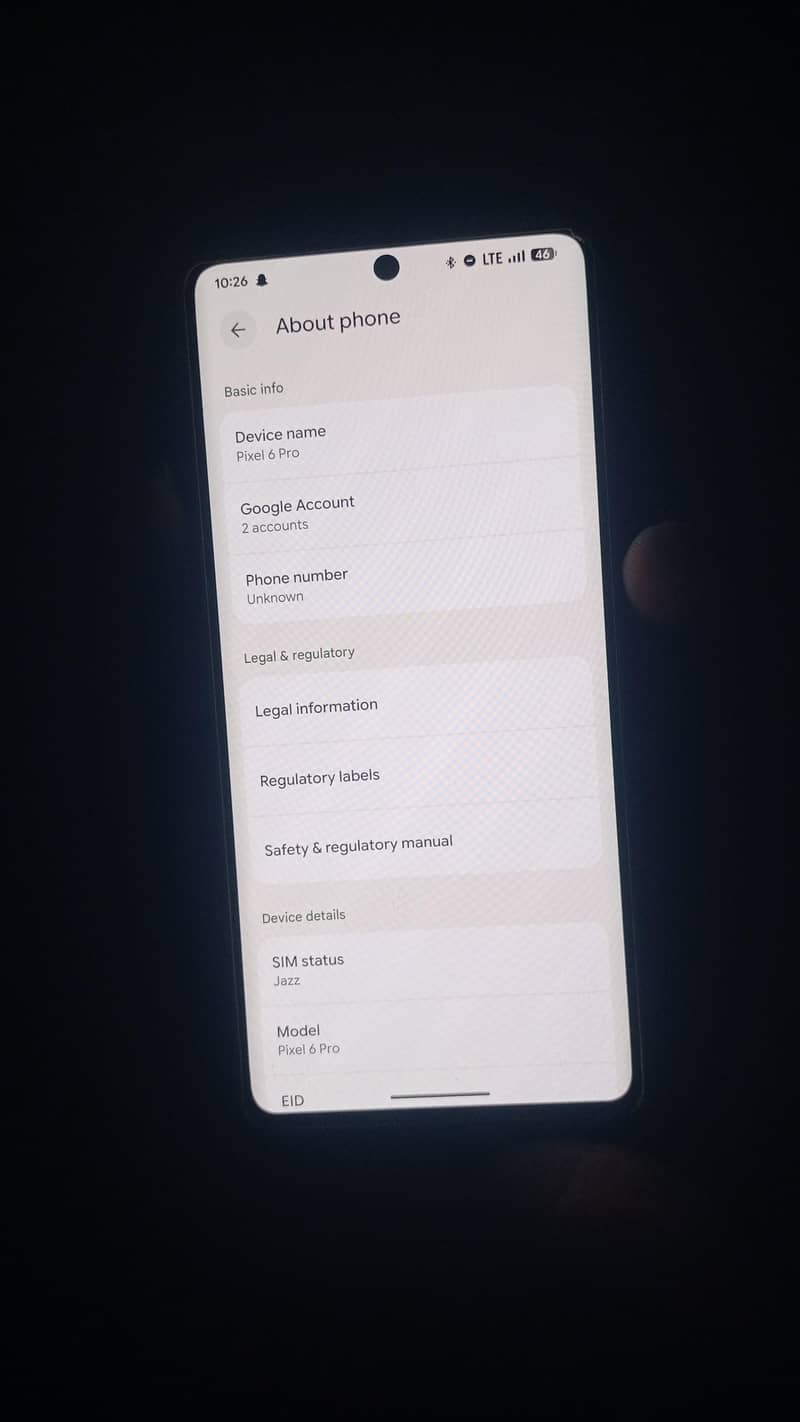 Google Pixel 6 Pro 2