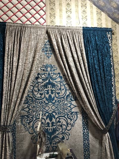 Luxury curtain blind 7ft 8 ft