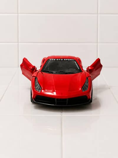 Beautiful metal car
