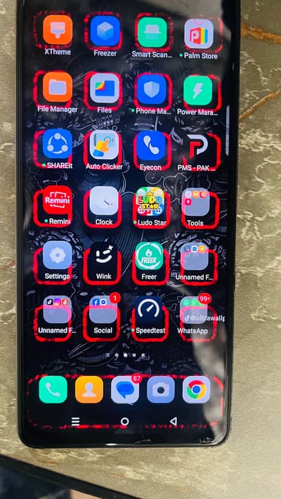Infinix Hot 40 Pro 10/10 with box charger not available