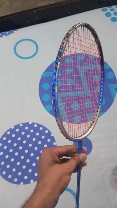 Hi-Qua 150 Badminton Racket with original BJ 65 wires