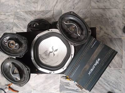 Class Ab amplifier 7500 w
