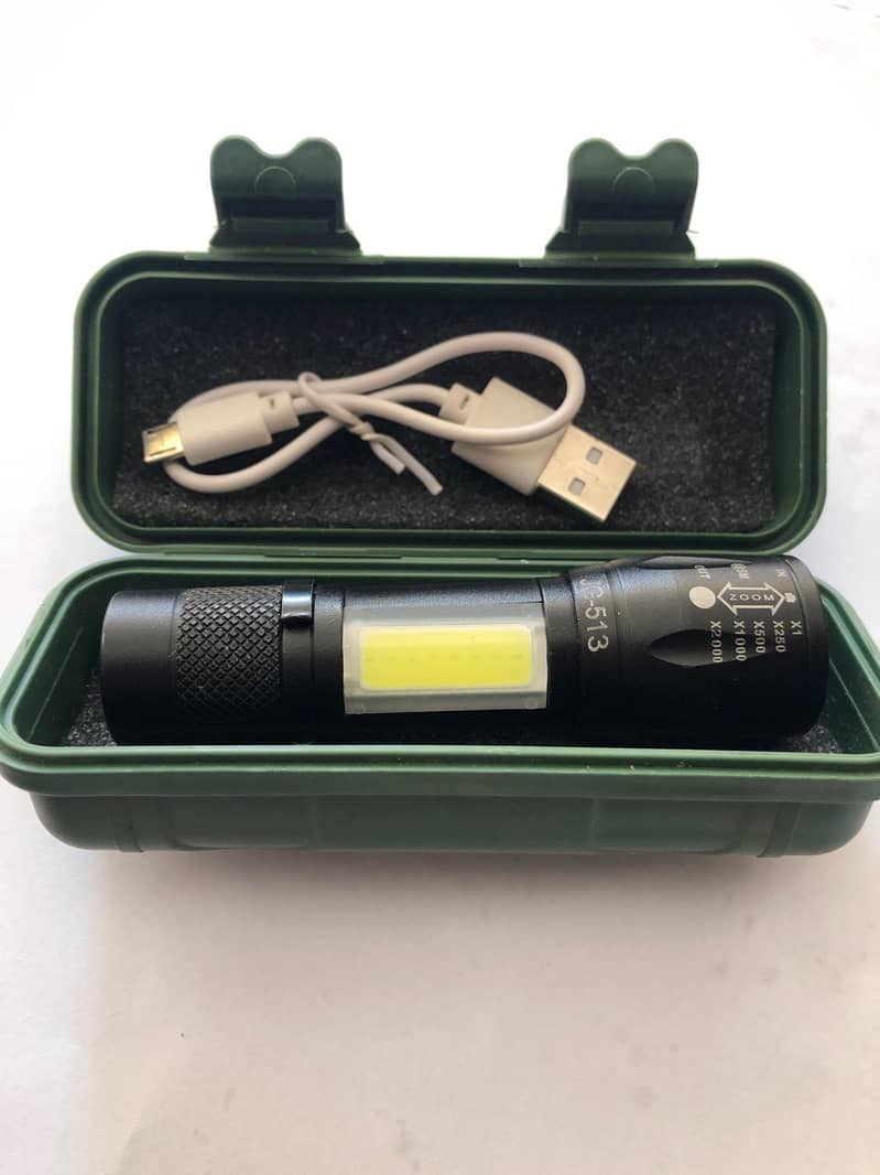 Mini Tactical LED Flashlight kit 0