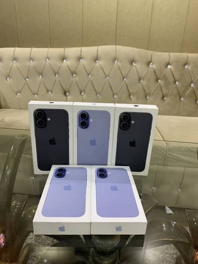 Iphone 17 jv + factory unlock 256gb non active box pack in all colors